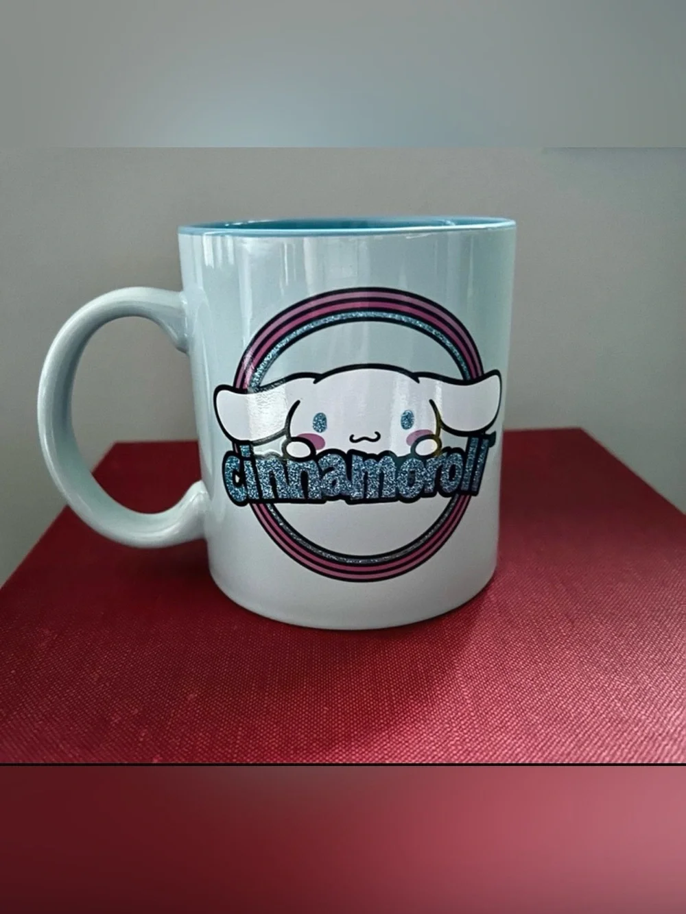 Sanrio Cinnamoroll 20 oz Blue Ceramic Coffee Cup Mug